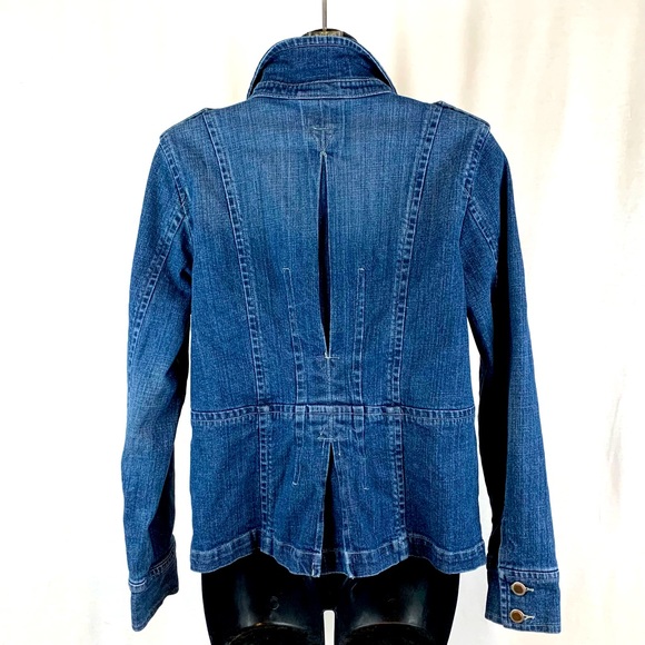 Motto unique MOTO style Jean Jacket, Size Small - Picture 3 of 8